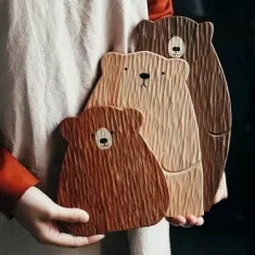 Wooden Cheese Board 16