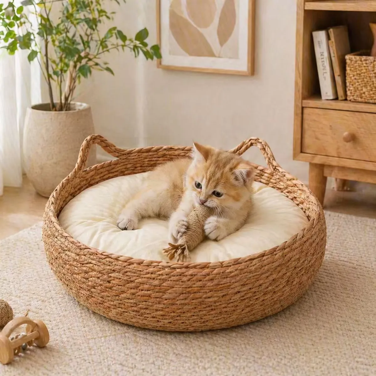 Wooden Pet Bed 05