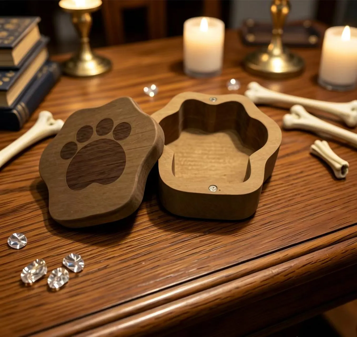 Wooden Pet Urn 07