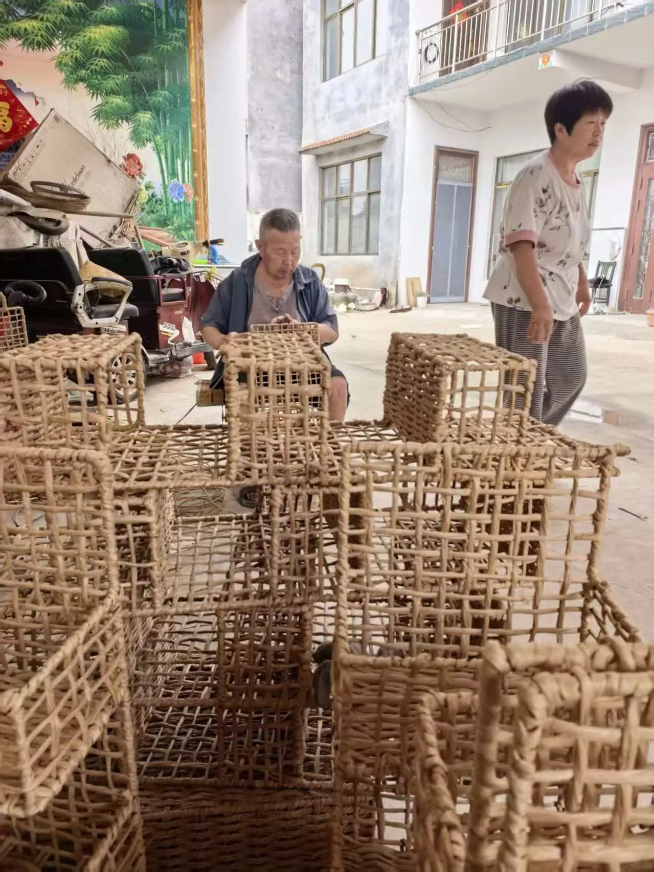 Rattan Storage Basket 04