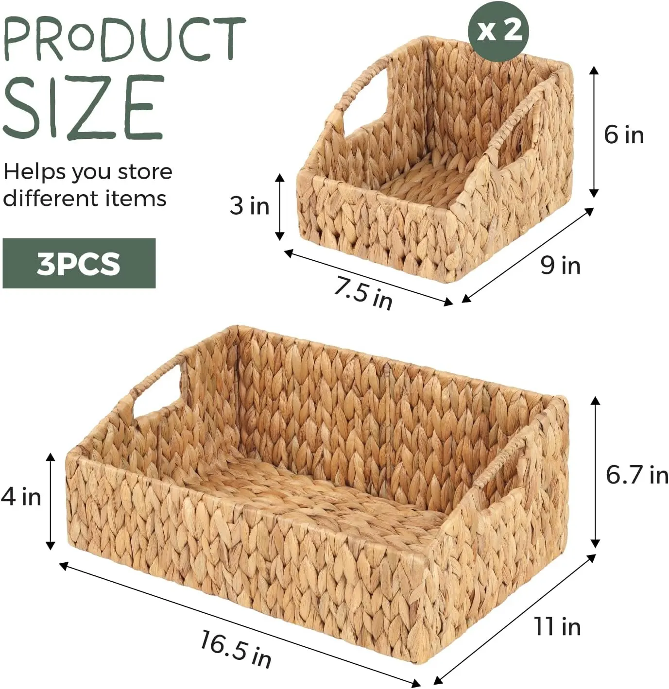Rattan Storage Basket 10