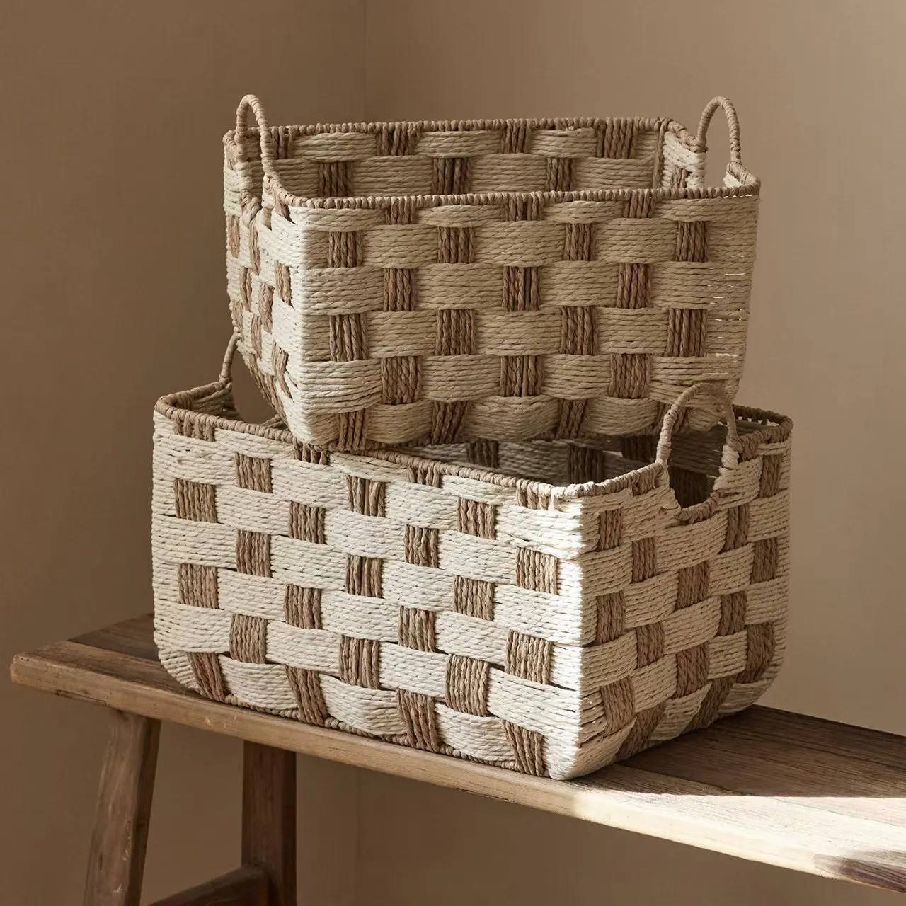 Rattan Storage Basket 12