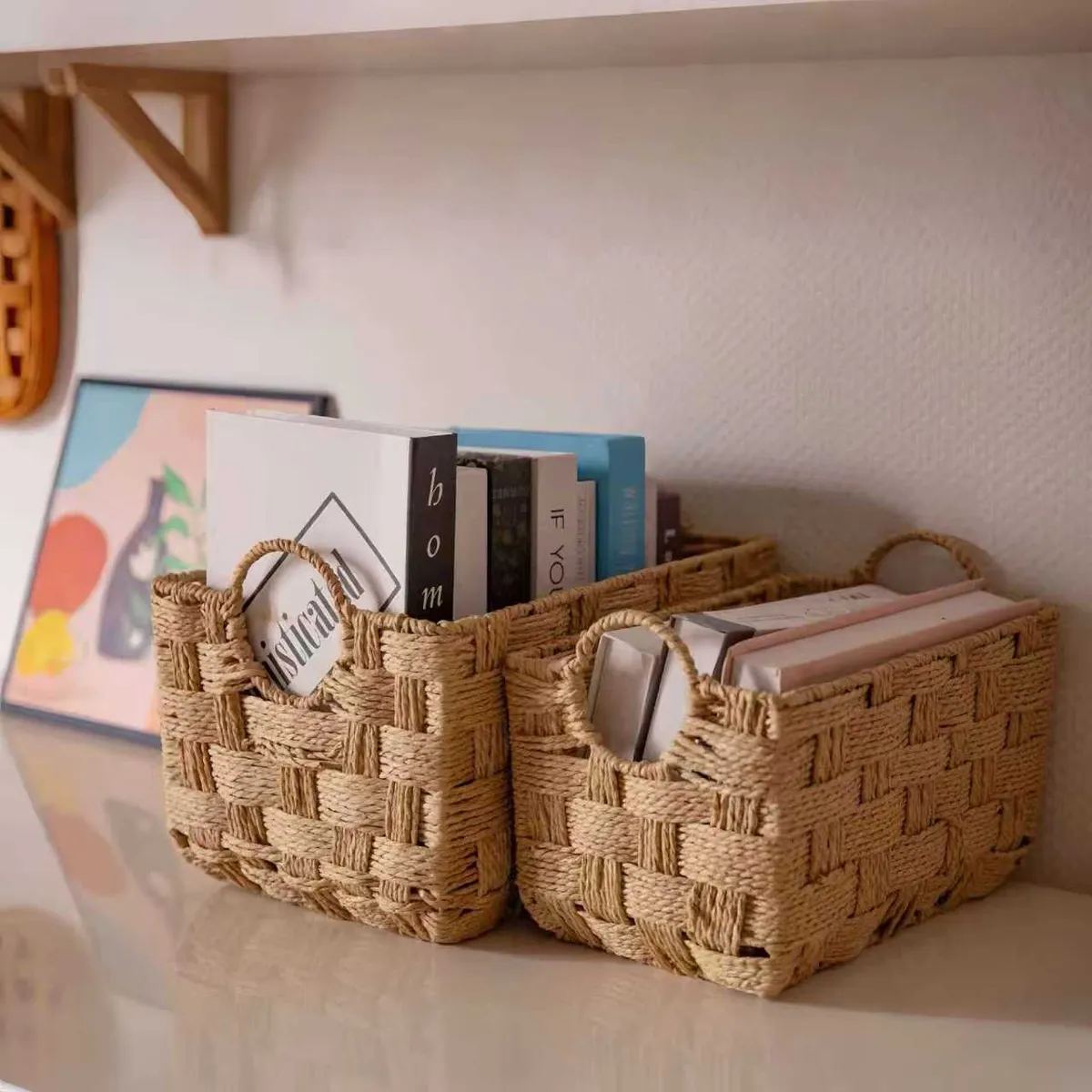 Rattan Storage Basket 13