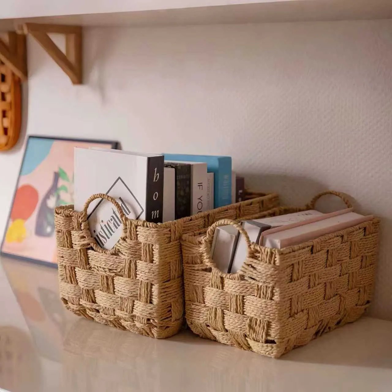 Rattan Storage Basket 13