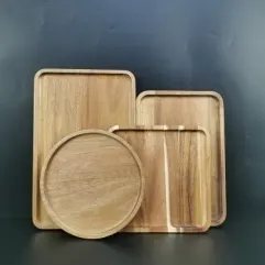 Wooden Serving Tray 28