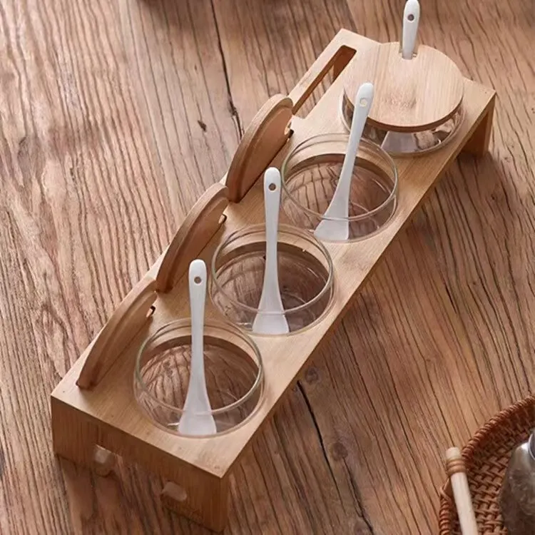 Wooden Spice Bottle Organizer 08