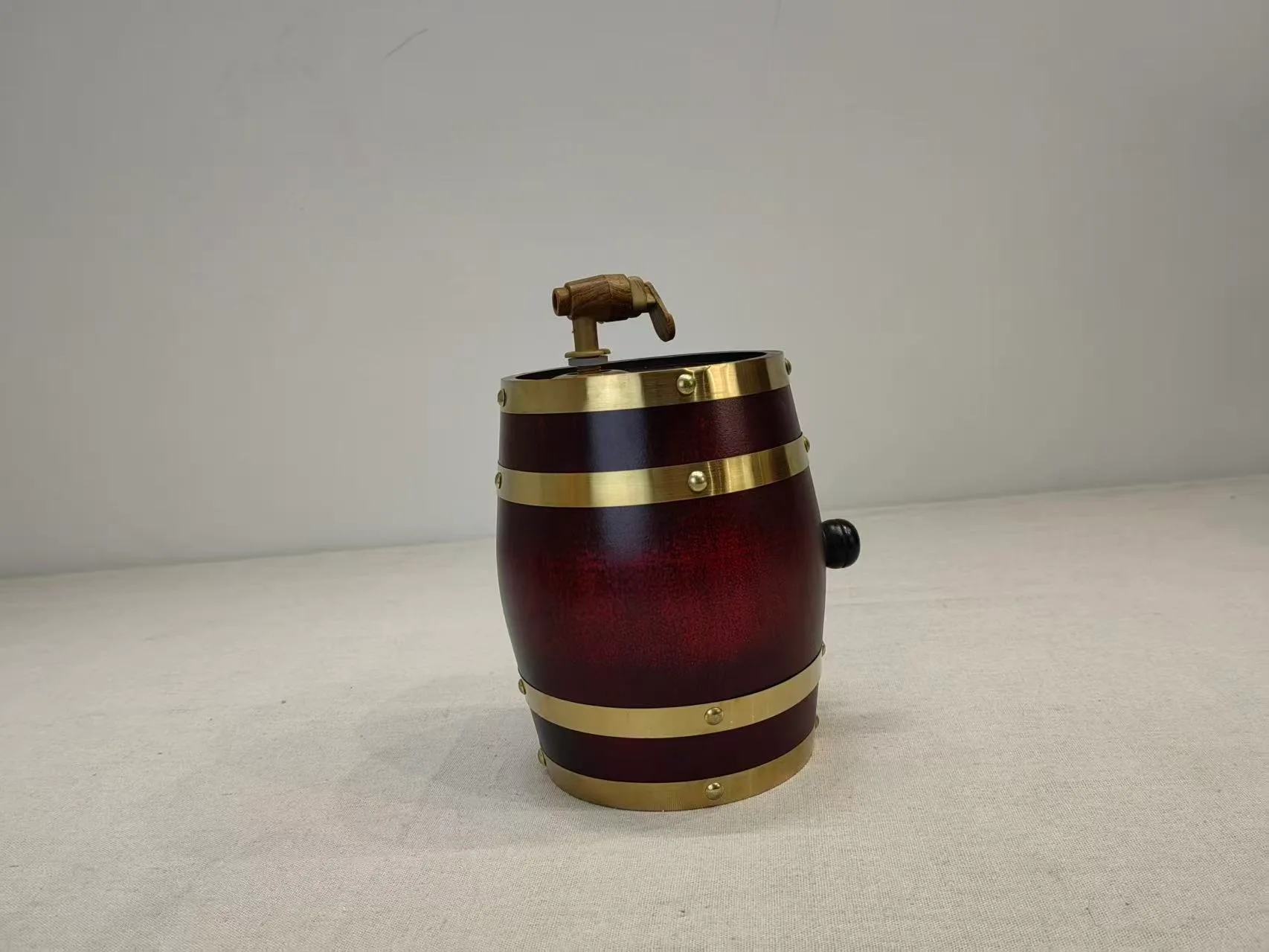 Wooden Wine Barrel 01