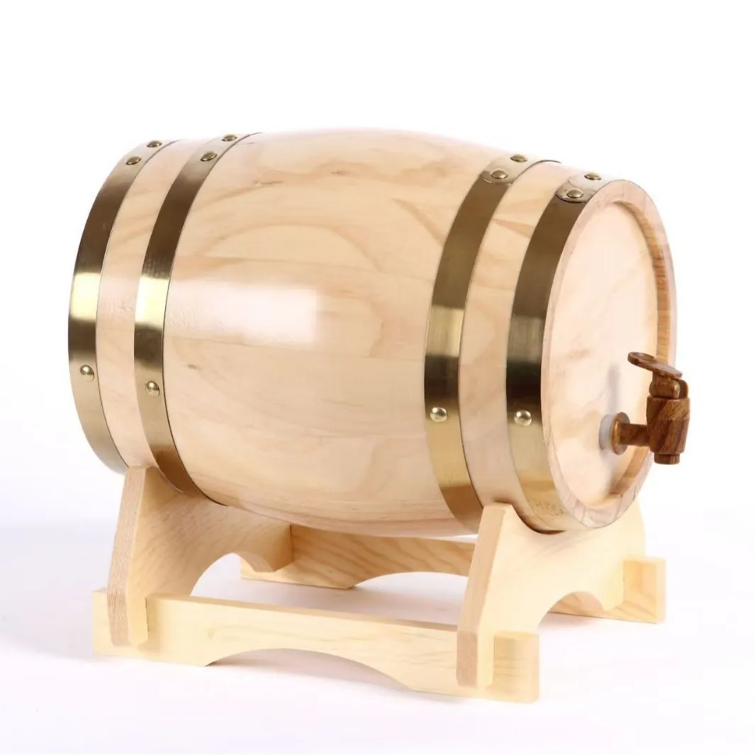 Wooden Wine Barrel 08