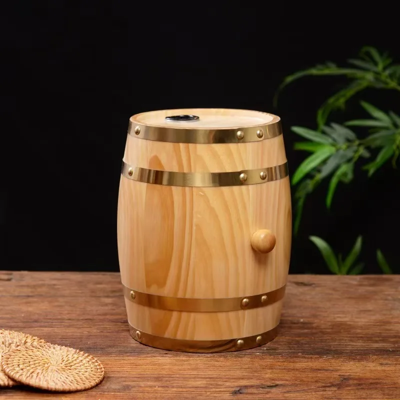 Wooden Wine Barrel 09