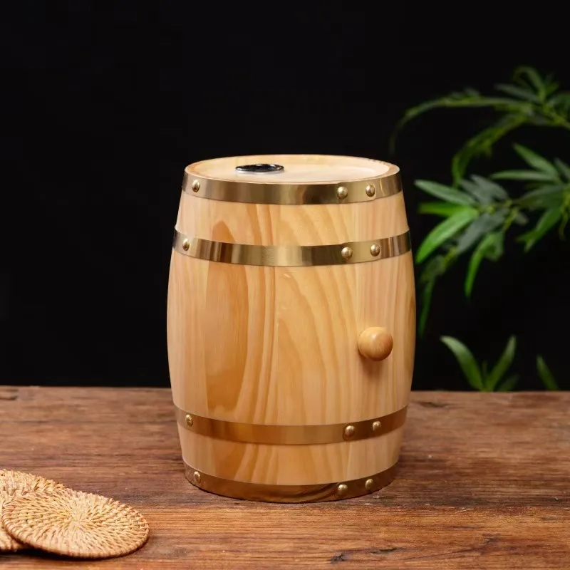 Wooden Wine Barrel 09